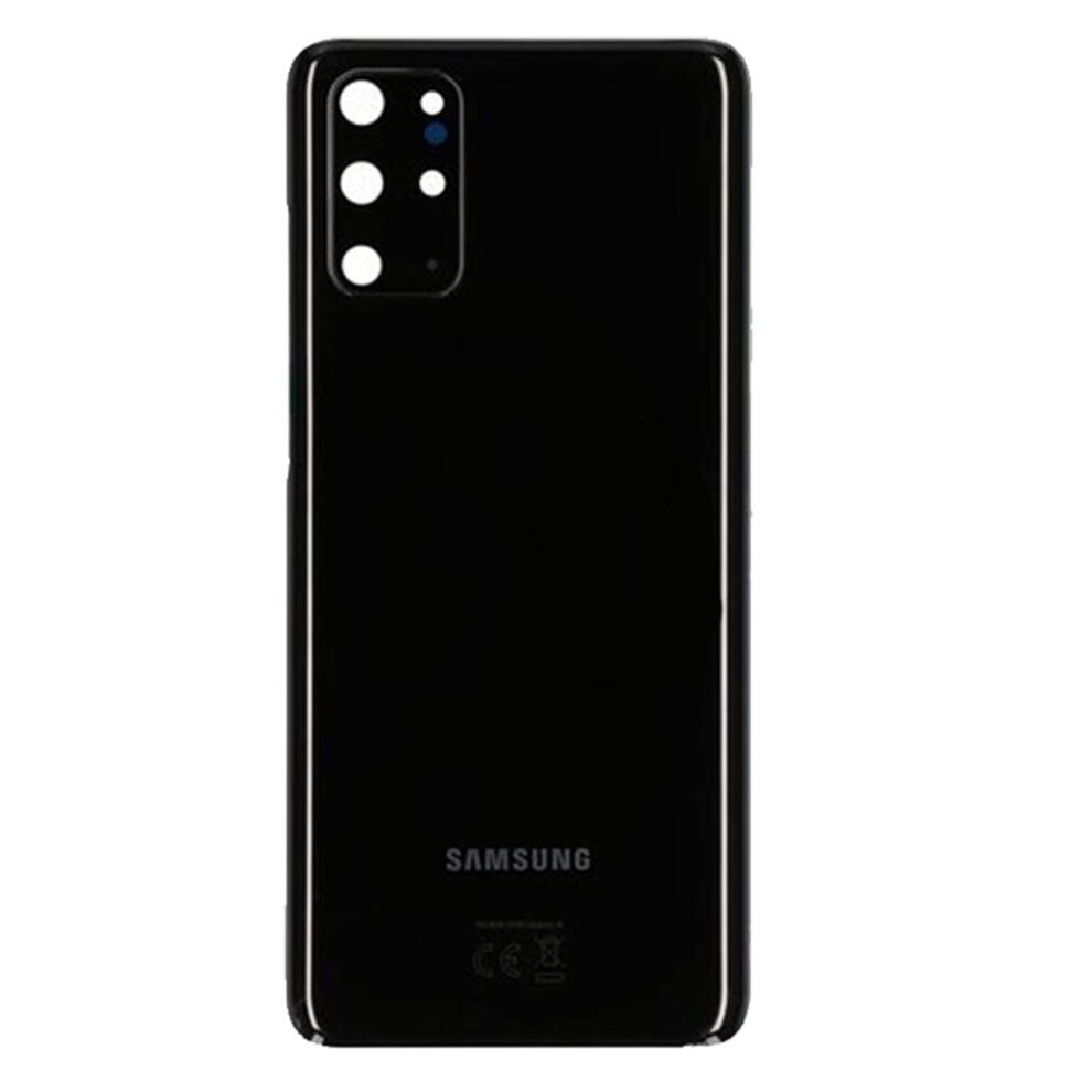Rear Glass Back Cover with Camera Lens For Samsung Galaxy S20 Plus Black